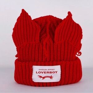 Deadstock Loverboy Horned Ear Beanie